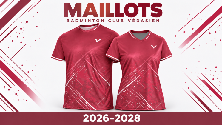 Le nouveau maillot du BCV est disponible en précommande !